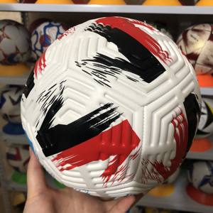 Ballon de football de haute qualité, taille 5, cousu à la machine, en cuir PVC, personnalisez votre logo, entraînement. - Product Image 6