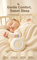 Machine à bruit blanc portable pour bébé, sons de la nature, pour la maison, les voyages et le sommeil
