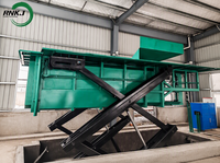 Compacteur de déchets souterrain 20 m³ – Station de compression horizontale avec levage hydraulique pour la collecte communautaire