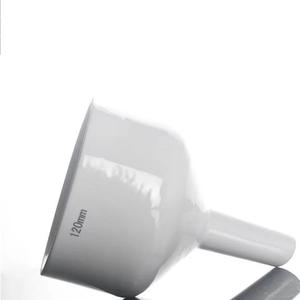 กรวยสำหรับเจาะรูพอร์ซเลน40มม. กรวยกรอง Ceramic40-300mm เคลือบคุณภาพสูงในห้องทดลอง - Product Image 4