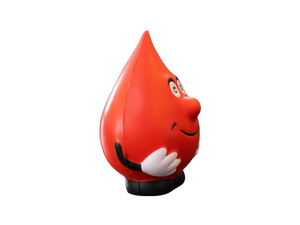 Pu Foam Anti Shaped Custom Logo Promotional Gifts Relieve <b>Ball</b> Stress Water Drop in Stock - Product Image 5