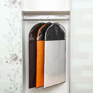 Hot Sale <strong>Garment</strong> <strong>Bag</strong> Clothes Dust Cover <strong>Dress</strong> <strong>Wedding</strong> Organizer Hanging Waterproof <strong>Garment</strong> <strong>Bag</strong> Storage Clear Suit <strong>Bag</strong> - Product Image 6