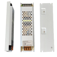 Transformateur d'éclairage LED ultra-mince 24V 300W AC/DC à sortie unique avec protection contre les surtensions, alimentation à découpage facile à installer