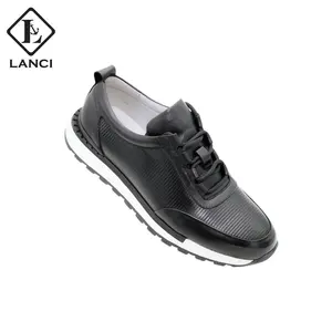 LANCI 맞춤형 신발 제조 가죽 신발 남성용 맞춤형 트레이너 스니커즈