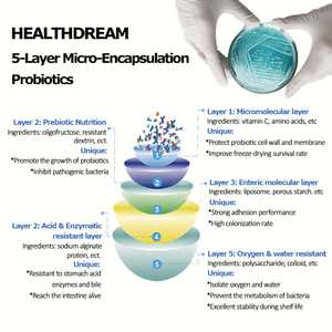 Giá thấp đông khô cao Bifidobacterium animalis bột 10B Probiotics - Product Image 2