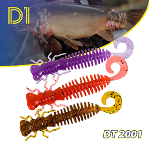 D1-Leurre en plastique <span class=keywords><strong>pour</strong></span> <span class=keywords><strong>la</strong></span> pêche à <span class=keywords><strong>la</strong></span> <span class=keywords><strong>mouche</strong></span>, lot de 4 pièces, appâts bioniques, <span class=keywords><strong>pour</strong></span> bar, brochet, sandre et <span class=keywords><strong>truite</strong></span>, 100mm, 6.1g - Product Image 1