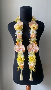 Collar de Flores Hawaianas Artificiales para Graduación, Clase de 2026, Guirnalda de Flores con Cinta, Regalos de Graduación 2026 - Product Image 5