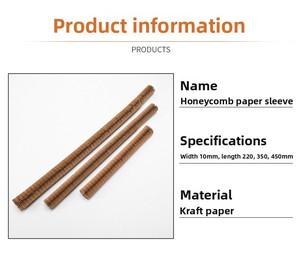 Eco-Friendly Biodegradable Recyclable Craft <strong>Paper</strong> Honeycomb <strong>Bubble</strong> Wrap Alternative Roll for Fragile Goods Shipping - Product Image 6