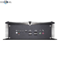 Mini PC Industrial Ubuntu sin Ventilador, con Intel Core I7 8550U, VGA HD, 2xCOM, GPIO, Ranura para Tarjeta SIM, Gráficos Integrados, Carcasa de Aluminio