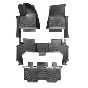 Tapetes de Auto 5D TPE, Juego Completo de 4 Piezas, Antideslizantes e Impermeables para Toyota Land Cruiser LC300 2021 - Product Image 2
