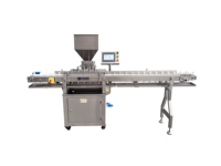 Machine d'injection de crème feuilletée Eclair à haut rendement Sanhe pour la machine de remplissage latérale de Croissant de gâteau de pain