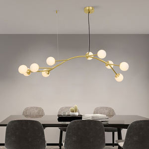 Nordic 10 <b>Lights</b> Chandelier Pendant Lamp Lamps Home Decoration G9 <b>Bulbs</b> Pendant Lighting - Product Image 5