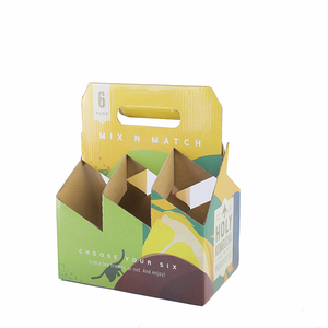 Étui en papier kraft marron avec poignée en coton, personnalisé, emballage cadeau de luxe pour <span class=keywords><strong>confiture</strong></span> de miel, coffrets cadeaux, 1 pièce - Product Image 2