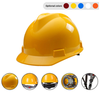 Casque de sécurité industriel en ABS personnalisé avec logo Dolnesrn, couleur personnalisée, type V, 8 points de suspension, fabrication en usine AQM