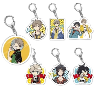 Llavero Acrílico de Anime Seaside Stranger Umibe No Etranger, Figura de Manga, Mio Chibana, Shun <span class=keywords><strong>Hashimoto</strong></span>, Colgante, Regalos - Product Image 1