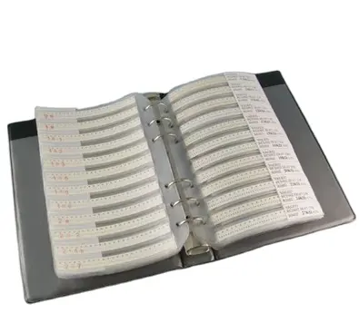 אלקטרוניקה חכמה ~ 0402 SMT SMD קבלן, עם 4000 יחידות ב-80 ערכים-רכיבים, ספר דוגמאות, מעגלים משולבים רשימת BOM
