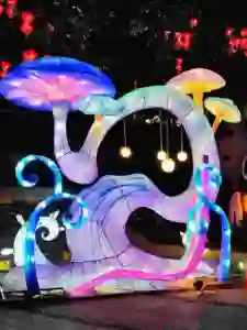 Nouvelle innovation lanternes chinoises fleurs artificielle longue durée de vie lanterne à fleurs extérieure pour paysage - Product Image 2