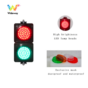 Màu Xanh Lá Cây Nhỏ Đồ Chơi Tín Hiệu Mô-đun 12V Đèn Nhỏ 4 Inch 100Mm Đèn Led Giao Thông - Product Image 2