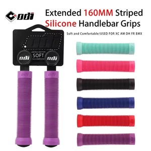 Poignées de guidon de vélo <span class=keywords><strong>ODI</strong></span> antidérapantes en silicone, 22,2 mm, antichoc, pour <span class=keywords><strong>VTT</strong></span> - Product Image 1