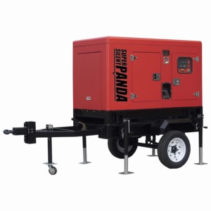 เครื่องกำเนิดไฟฟ้าดีเซลระบายความร้อนด้วยน้ำ25kva 35kva 80kva 50kva 100KW เงียบเครื่องกำเนิดไฟฟ้าแบบพกพา - Product Image 2