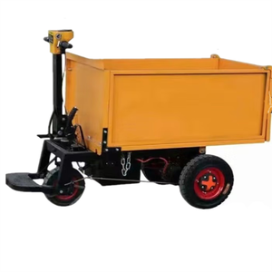 Poubelle de dépoussiérage en forme de U à deux usages Véhicule à trois roues électrique à commande au pied pour équipement de manutention - Product Image 6