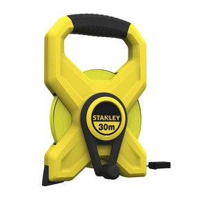 Stanley Tape Measure 30m Open Frame Fiberglass Measuring <b>Tool</b> - Product Image 1