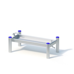 Acier inoxydable 2025 nouvelle vente enfants plage <span class=keywords><strong>Table</strong></span> extérieur sable et eau jouet bébé jouer outil eau jouer équipement - Product Image 1