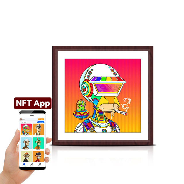 10.1 21.5 22 32 43 55 Inch Wholesale Wall Mount Anti-glare Matte Display Digital Picture Frame Smart Photo Frame NFT Wifi