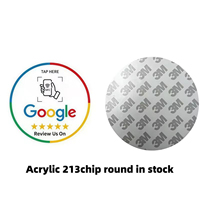 Support de table NFC personnalisé en acrylique avec code QR pour la collecte de commentaires clients dans les restaurants, cafés et bars