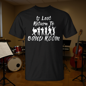 Se si perdono, ritornate al salone della banda - T-shirt divertente e simpatica per i membri della banda - Product Image 2