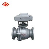 Penjualan Panas DN15-200 Q941F-16C Katup Bola Mini Bermotor Listrik