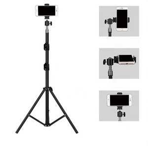 2.1m trépied support anneau lumineux trépied avec 1/4 tête de vis pour Photostudio Softbox Flash réflecteur caméra téléphone anneau lumineux - Product Image 2