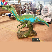 Vrais modèles de dinosaures animatroniques Robot dinosaure pour les décorations de parcs à thème
