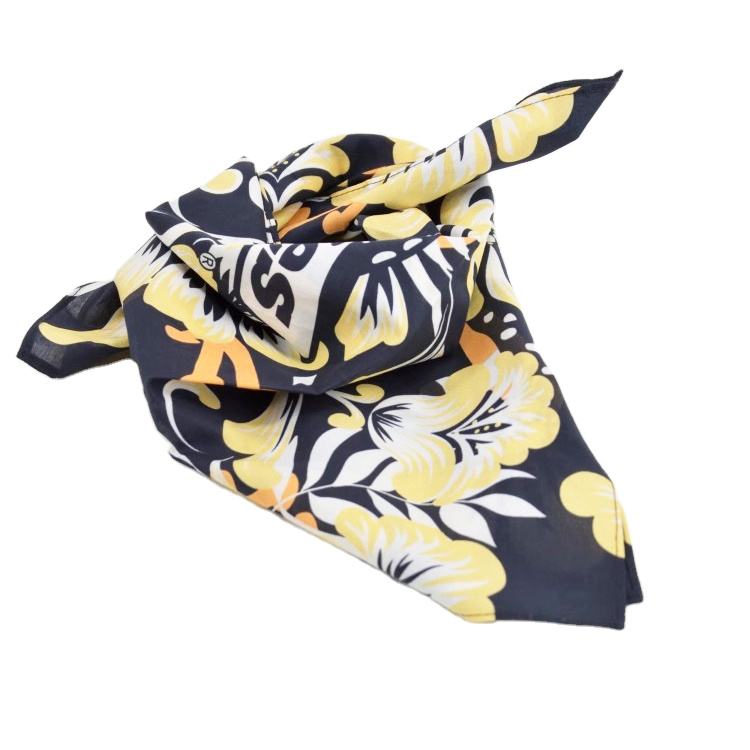 Bandana Headband Bandana Square Scarf for Women 100% Silk