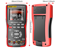 AOS02 48 MS/s tingkat Sampling 10MHZ Bandwidth Analog mendukung penyimpanan bentuk gelombang osiloskop Digital Transistor Multimeter uji