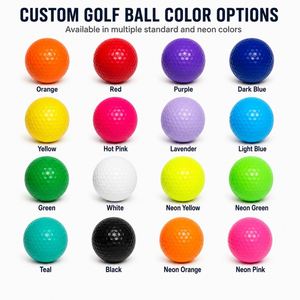 Pelotas de Golf Personalizadas con Logotipo al por Mayor, Pelotas de Golf Promocionales Impresas, Pelotas de Golf para Torneos, Clubes, Empresas, Regalos y Sets - Product Image 4