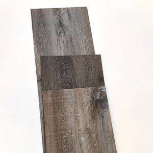 Planche de vinyle PVC SPC de luxe à clipser, 4mm-8mm, étanche, antidérapante, écologique, texturée unie, pour escalier intérieur moderne - Product Image 6