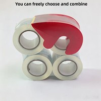 跨境电商业务畅销产品 紧凑易用 38mm 48mm BOPP亚克力胶带分配器 ABS金属迷你封箱器