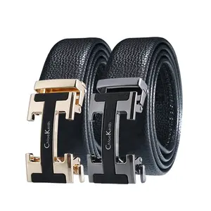 Großhandel New Belt Herren Kuh Leder Mode Automatische Schnallen Großhandel Rückens tütze Herren Business Gürtel