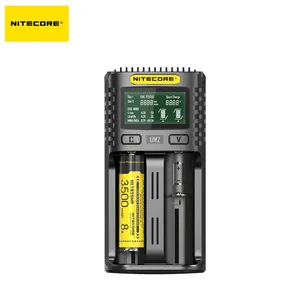 NITECORE UM2 אינטליגנטי USB כפול חריץ מטען סוללה מטען