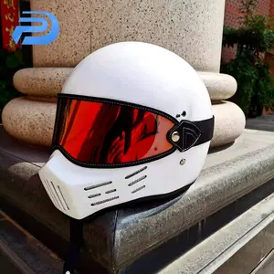 कस्टम गंदगी बाइक मोटरसाइकिल हेलमेट विंटेज हेलमेट छज्जा चश्में sunglass सूरज चश्मा के लिए बिक्री