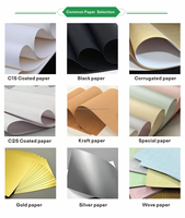 Maßgefertigte Luxus-Kunstpapier-Einkaufstasche mit Goldprägung-Logo aus Recyclingmaterialien und Bandhenkeln für Schmuckverpackungen