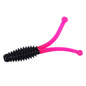 <span class=keywords><strong>Leurre</strong></span> de pêche Hessen 5cm 1.1g, appât souple bicolore à deux queues, ver souple, appât lumineux UV pour la pêche <span class=keywords><strong>au</strong></span> bar - Product Image 3