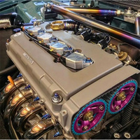 Aluminium eloxierte CNC Custom K-Serie Spulen paket abdeckung für Integra Civic EG EK DC DC2 US