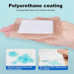 YOJO Apósito de Espuma de Silicona Superabsorbente Impermeable con Borde Suave de 4x4 Pulgadas y Adhesivo de Silicona, Vida Útil de 3 Años - Product Image 4