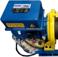 Treuil électrique industriel 1 tonne 2846lb robuste avec câble métallique triphasé