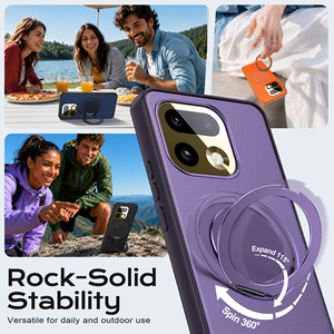 Funda para Teléfono Realme 16 15 Pro Plus 5G, Funda Protectora Antigolpes con Anillo Magnético y Soporte para P4 Power Lite, Carcasa Trasera Resistente, Venta al por Mayor - Product Image 5