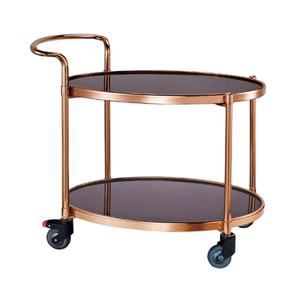 Carrito de acero inoxidable Star Hotel, servicio de comedor y vino, carrito móvil de 4 ruedas, carrito ecológico duradero multifuncional - Product Image 4