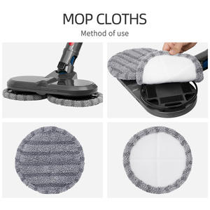 Cepillo de mopa de repuesto para cabezal de mopa de limpieza eléctrica para accesorios de aspiradora Dysons V7/V8/<span class=keywords><strong>V9</strong></span>/V10/V11 - Product Image 4