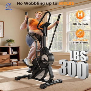Cyclette Ellittica Manuale Magnetica da Interno con Display LED, Volano da 7KG e Design Resistente - Product Image 2